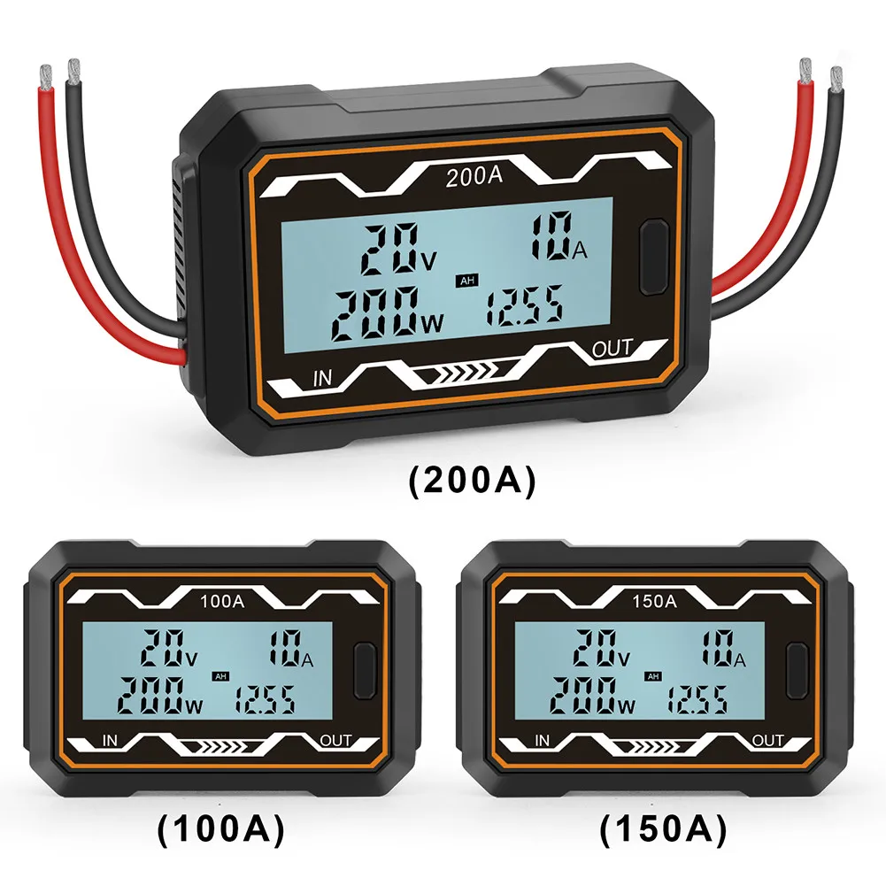100A/150A/200A Power Meter And Power Analyzer 125x70x25mm High Precision Watt Meter And Power Analyzer W/ Backlight Blue LCD Scr
100A/150A/200A Power Meter And Power Analyzer 125x70x25mm High Precision Watt Meter And Power Analyzer W/ Backlight Blue LCD Scr