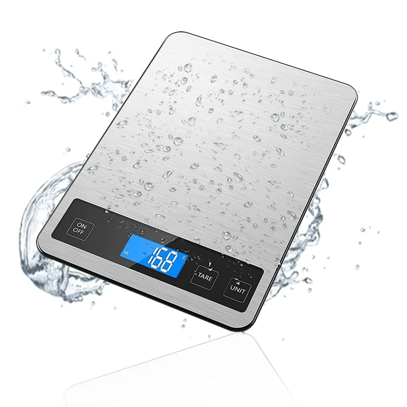 Digital Kitchen Scales - Weigh Food & Liquids At Home - For Cooking Baking - Incredible 1G Precision To 15Kg
Digital Kitchen Scales - Weigh Food & Liquids At Home - For Cooking Baking - Incredible 1G Precision To 15Kg