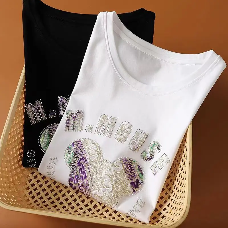 Disney Cartoon Cute Tshirts for Children Summer Short Sleeve Casual Children's T Shirt Streetwear Korean Fashion Children's Top
Disney Cartoon Cute Tshirts for Children Summer Short Sleeve Casual Children's T Shirt Streetwear Korean Fashion Children's Top
