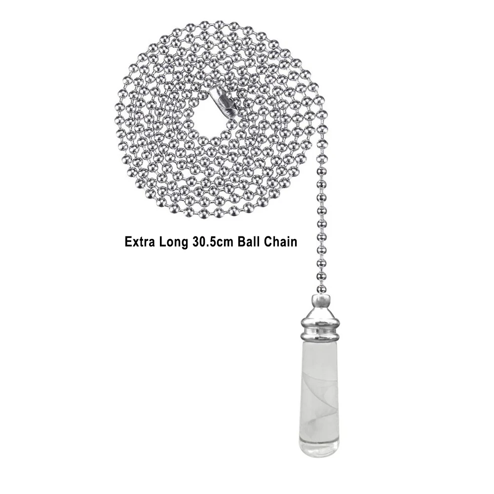 Crystal Style Pull Rope Switch Handle Ceiling Fan Pull Chains Metal Light Chain Universal Chain Cord Controller For Fan Lamp
Crystal Style Pull Rope Switch Handle Ceiling Fan Pull Chains Metal Light Chain Universal Chain Cord Controller For Fan Lamp