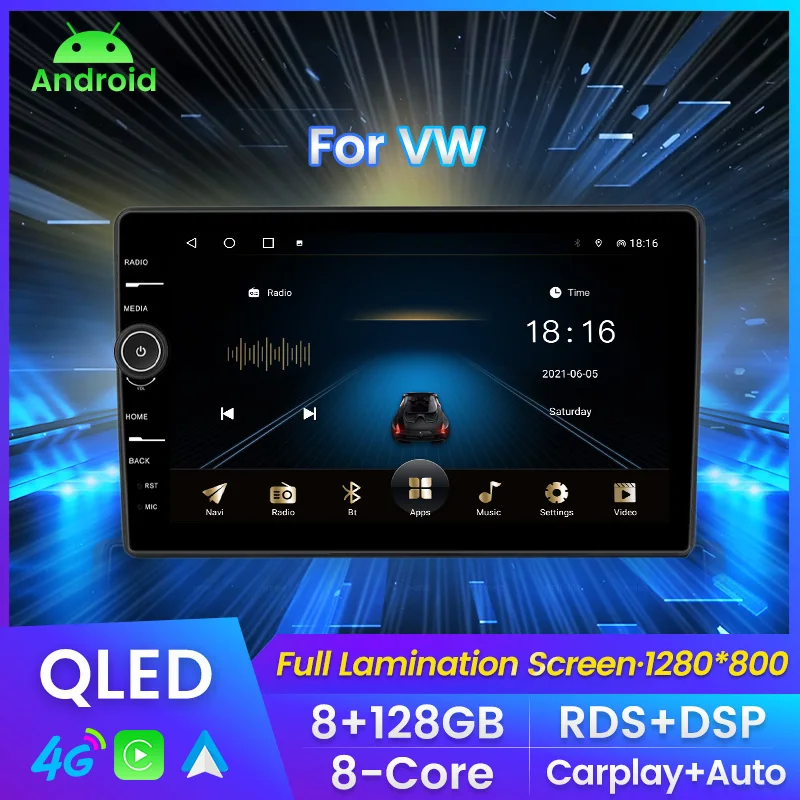 Автомагнитола 2 Din на Android 11 для VW/Volkswagen, Skoda Octavia, Golf 5, 6, Touran, Passat B6, Polo, Jetta
Автомагнитола 2 Din на Android 11 для VW/Volkswagen, Skoda Octavia, Golf 5, 6, Touran, Passat B6, Polo, Jetta
