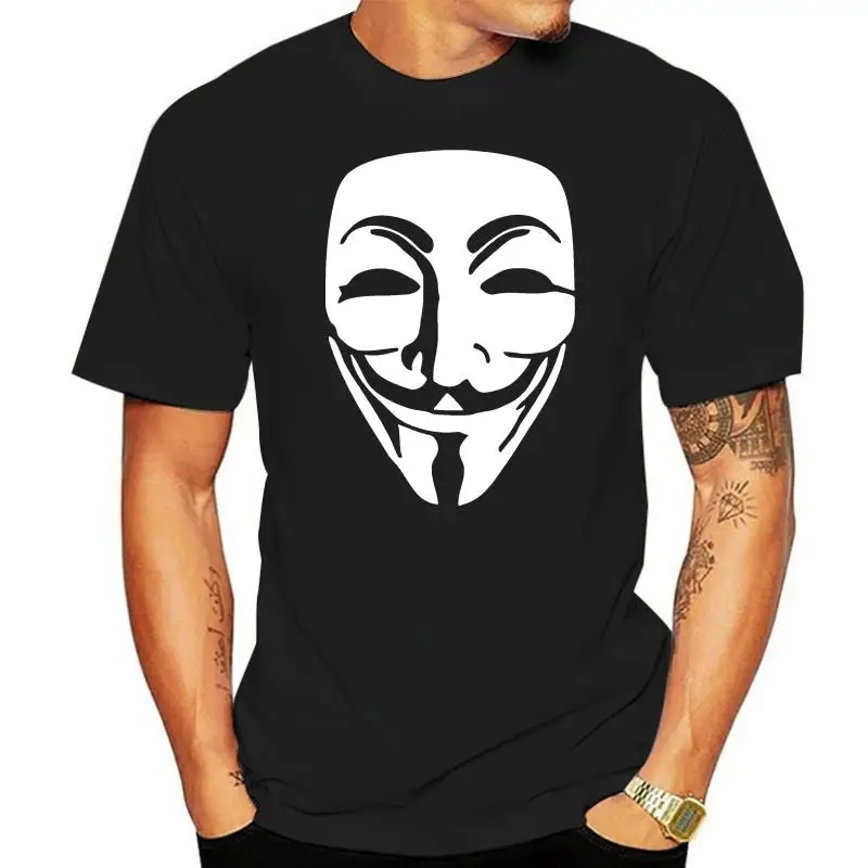 Anonymous Maske Sticker Bomb T Shirt S-3Xl High Quality Casual Printing Tee Shirt
Anonymous Maske Sticker Bomb T Shirt S-3Xl High Quality Casual Printing Tee Shirt