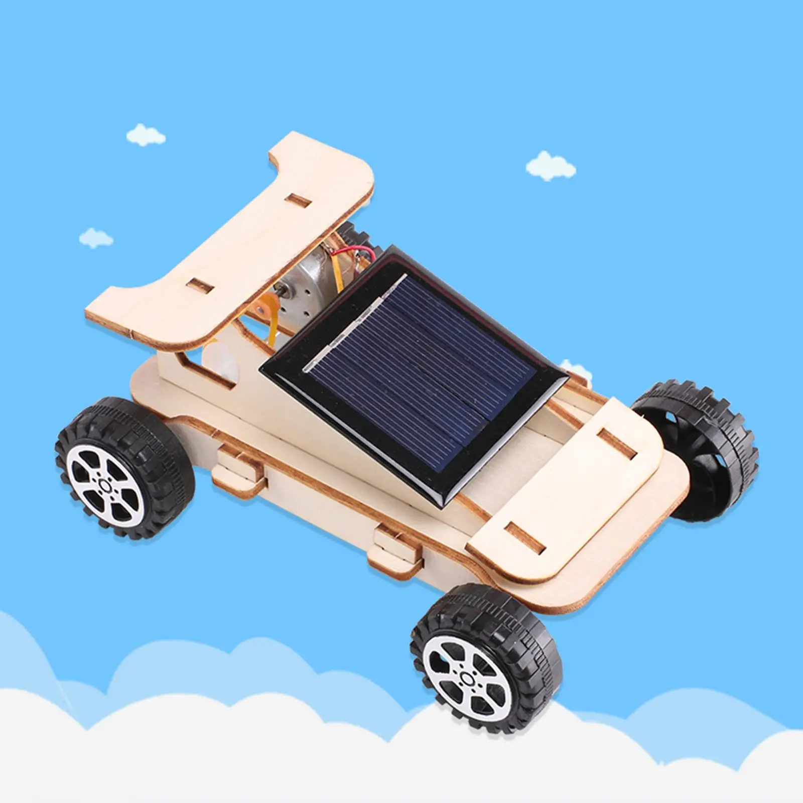 Wooden Vehicle Models Solar Power Car Building Science Experiments Kits DIY Projects Birthday Gift for Boys Girls
Wooden Vehicle Models Solar Power Car Building Science Experiments Kits DIY Projects Birthday Gift for Boys Girls