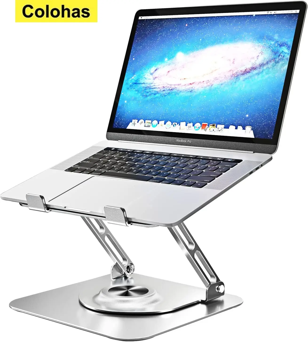 360°Rotatable Adjustable Laptop Stand Aluminum Portable Support Holder for Macbook Notebook IPad Computer Tablet Cooling Bracket
360°Rotatable Adjustable Laptop Stand Aluminum Portable Support Holder for Macbook Notebook IPad Computer Tablet Cooling Bracket