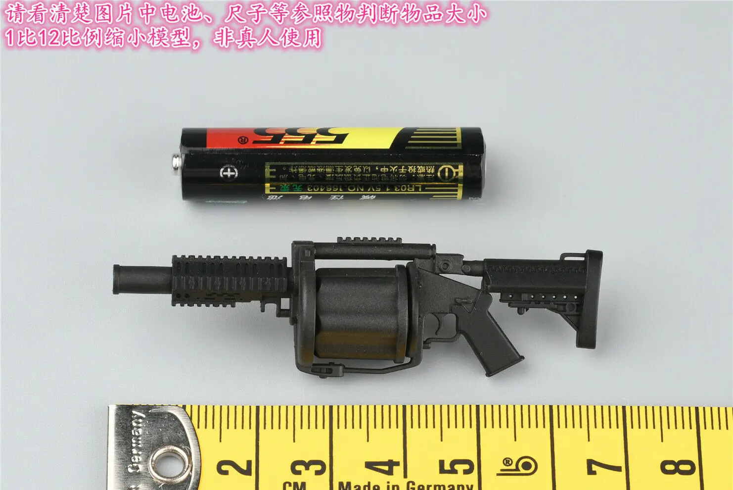 PCTOYS PC020 1/12 Scale Soldier Accessories Grenade Launcher Model for 6" 
PCTOYS PC020 1/12 Scale Soldier Accessories Grenade Launcher Model for 6"