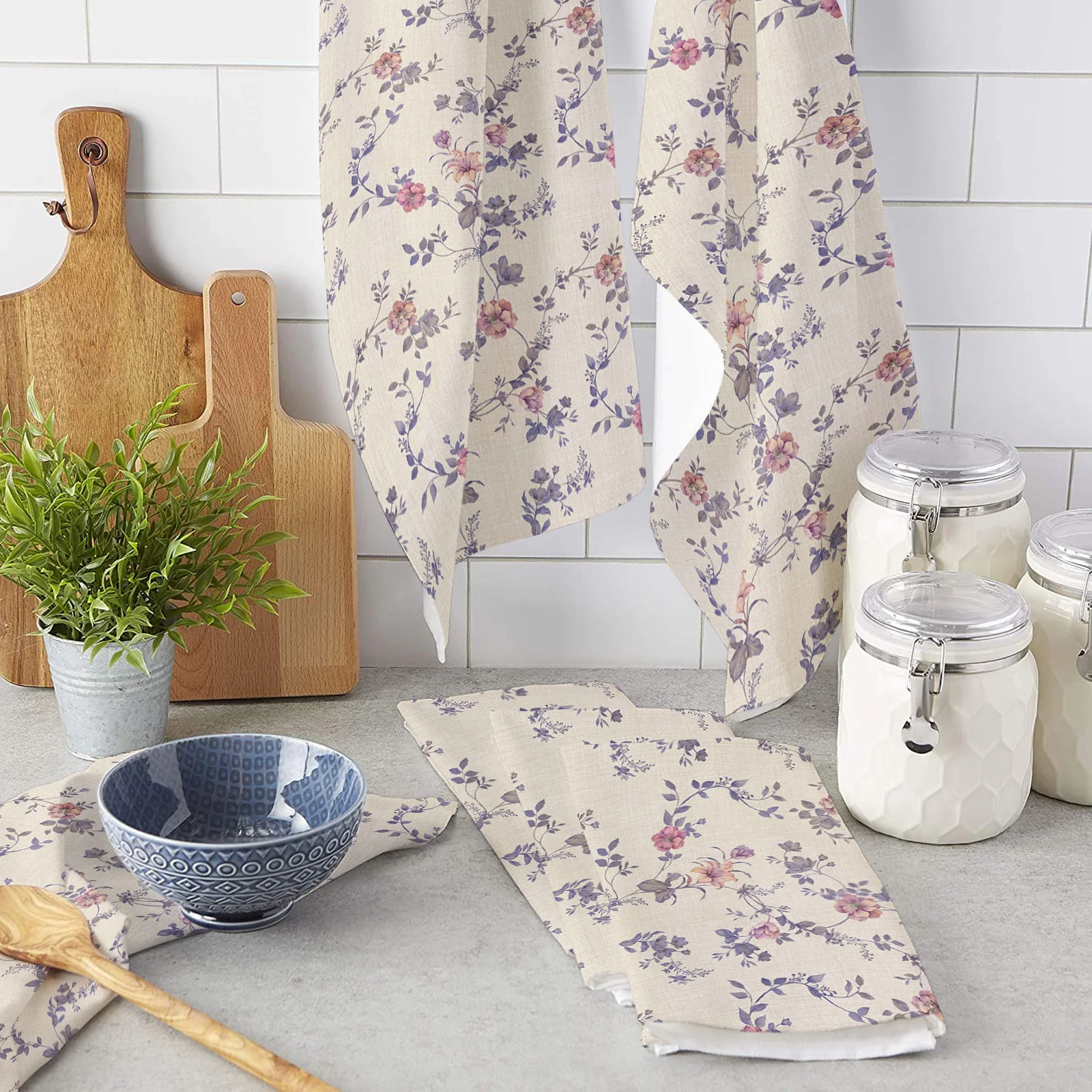 Flower Plant Cherry Blossom Magnolia Kitchen Towel Cleaning Cloth Microfiber Soft Household Super Absorbent Dish Washing Cloth 
Flower Plant Cherry Blossom Magnolia Kitchen Towel Cleaning Cloth Microfiber Soft Household Super Absorbent Dish Washing Cloth