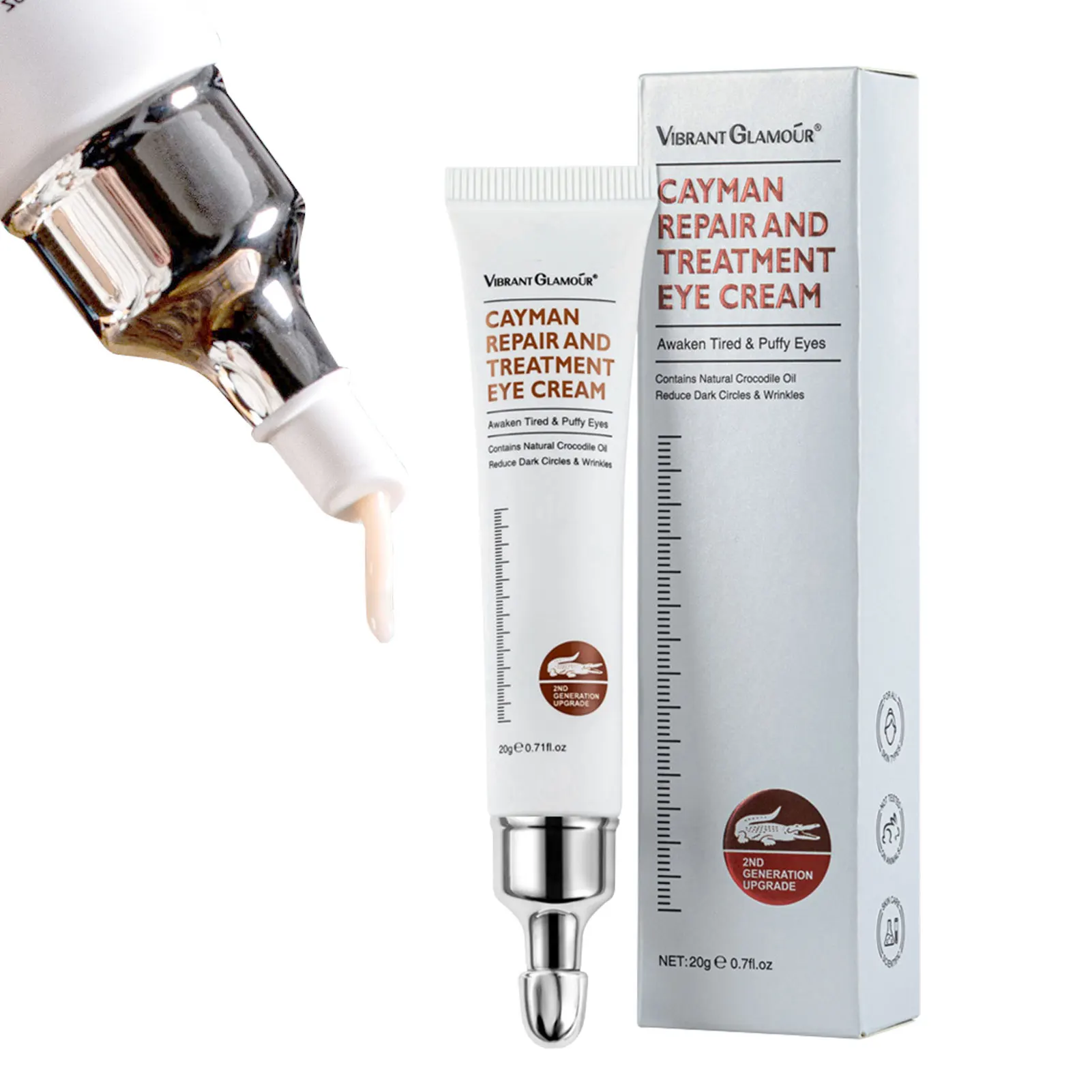 20g Eye Cream Anti Wrinkle Remove Eye Bags Anti Dark Circles Eye Care Essence Against Puffiness Sooth Brighten Skin
20g Eye Cream Anti Wrinkle Remove Eye Bags Anti Dark Circles Eye Care Essence Against Puffiness Sooth Brighten Skin