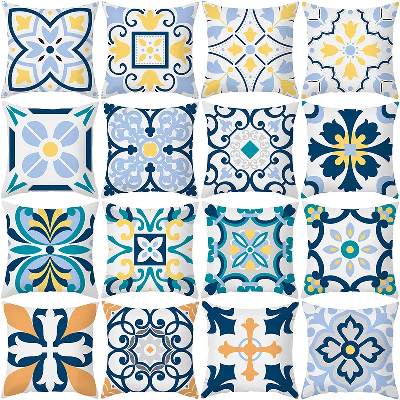 Simple Color Pattern Office Sofa Cushion Cover Blue Leaf Flower Geometric Symmetry Decor Home Throw Pillows Cases 45x45 50x50
Simple Color Pattern Office Sofa Cushion Cover Blue Leaf Flower Geometric Symmetry Decor Home Throw Pillows Cases 45x45 50x50