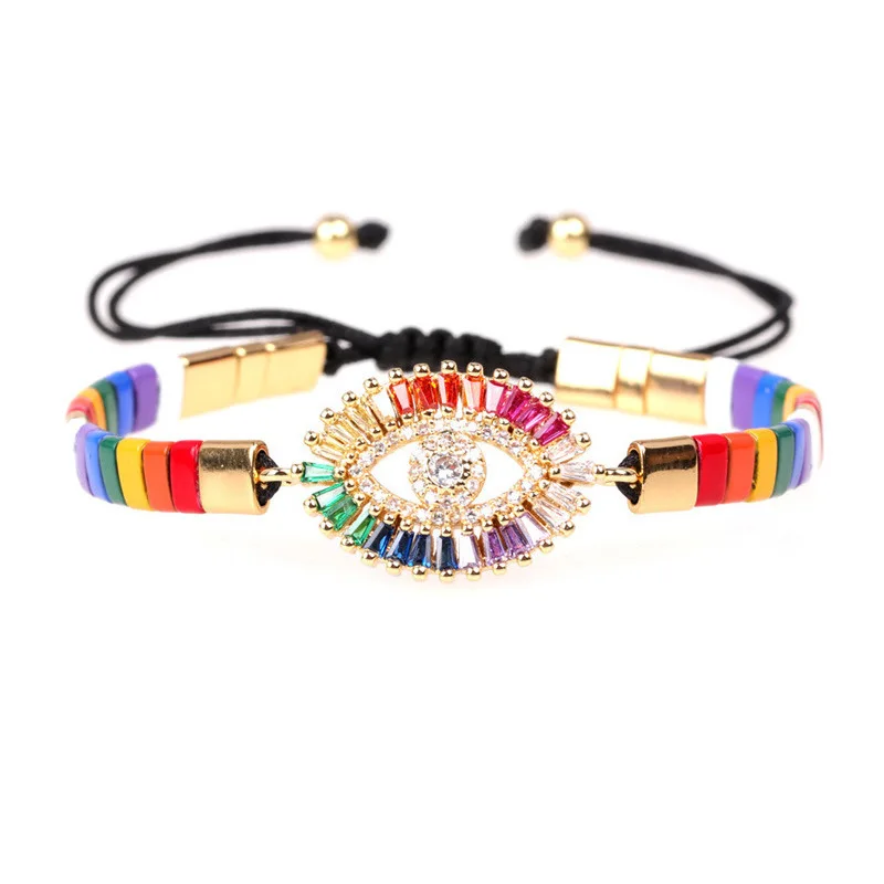 Miyuki Tila Beads Bracelet for Women Crystal Cubic Zirconia Eye Adjustable Bracelet Female Charm Wristband Jewelry
Miyuki Tila Beads Bracelet for Women Crystal Cubic Zirconia Eye Adjustable Bracelet Female Charm Wristband Jewelry