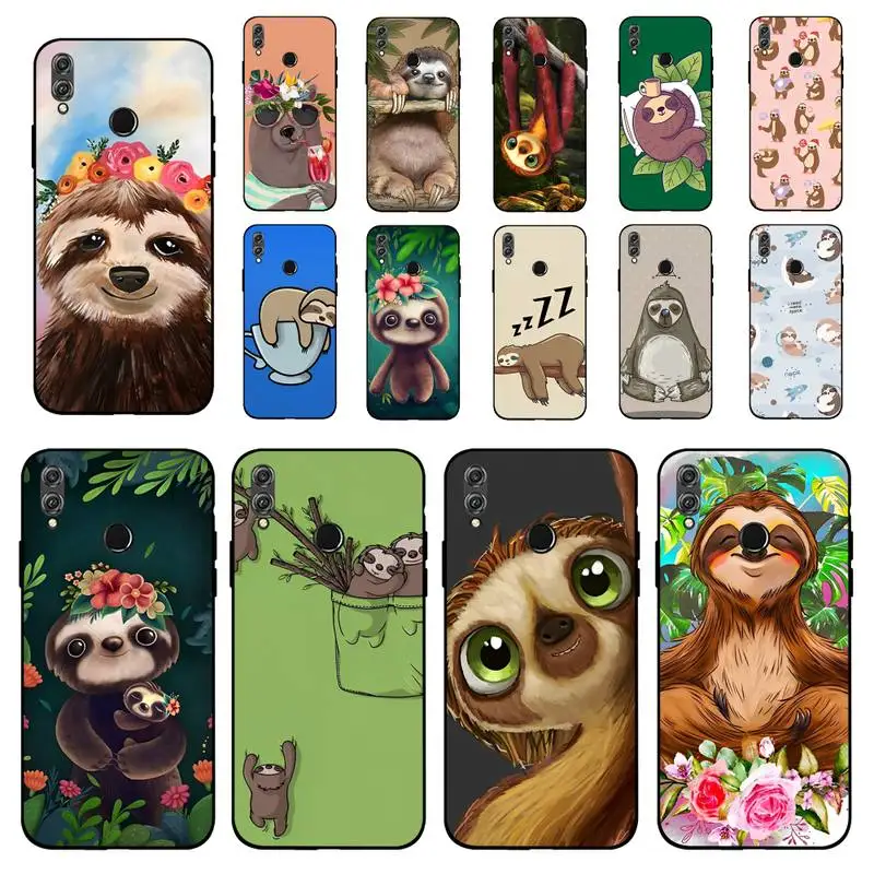 Cartoon animal sloth Phone Case for Huawei Honor 10 i 8X C 5A 20 9 10 30 lite pro Voew 10 20 V30
Cartoon animal sloth Phone Case for Huawei Honor 10 i 8X C 5A 20 9 10 30 lite pro Voew 10 20 V30