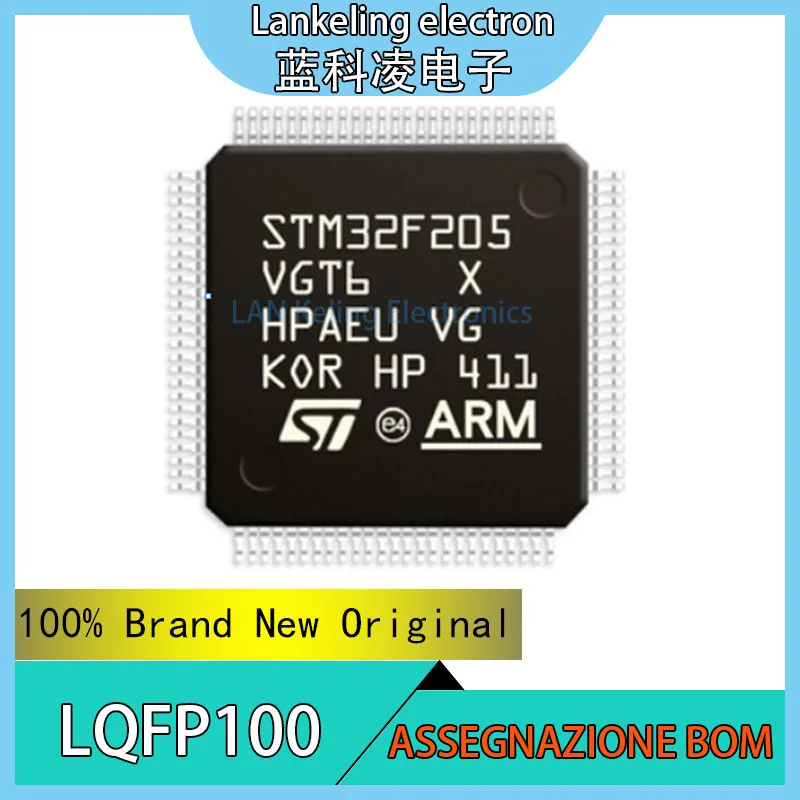 STM32F205VGT6 100% Brand New Original STM STM32F STM32F205 STM32F205VG STM32F205VGT MCU LQFP-100
STM32F205VGT6 100% Brand New Original STM STM32F STM32F205 STM32F205VG STM32F205VGT MCU LQFP-100