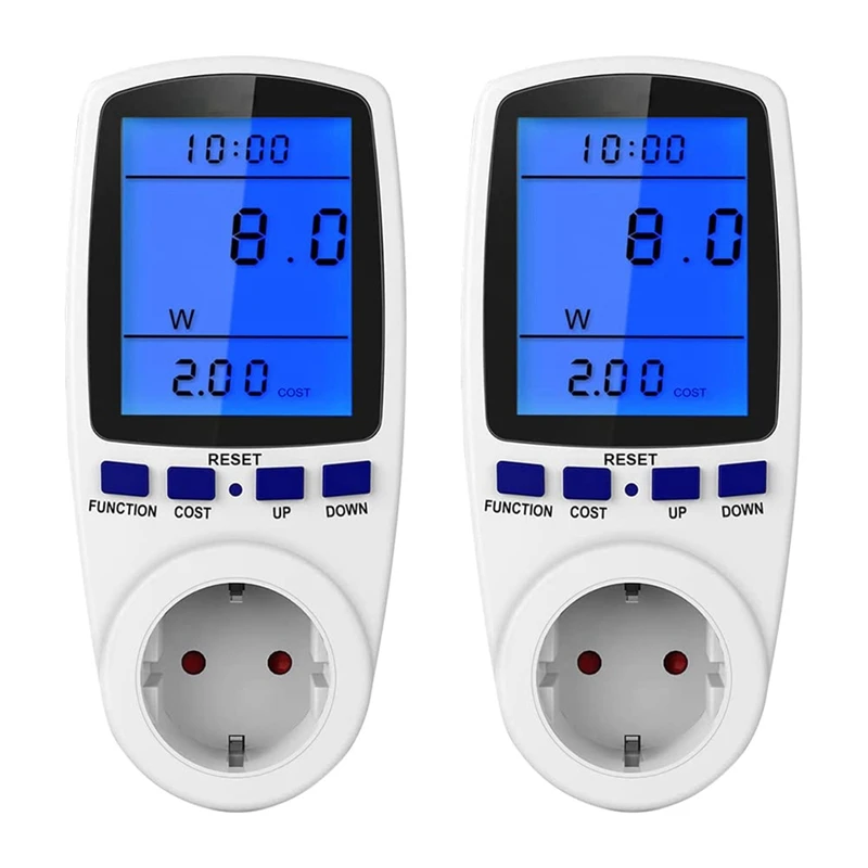 JHD-Digital Voltage Wattmeter Power Meter Consumption Watt Energy Kwh Socket 220V 230V AC Electricity Fees Analyzer EU Plug
JHD-Digital Voltage Wattmeter Power Meter Consumption Watt Energy Kwh Socket 220V 230V AC Electricity Fees Analyzer EU Plug
