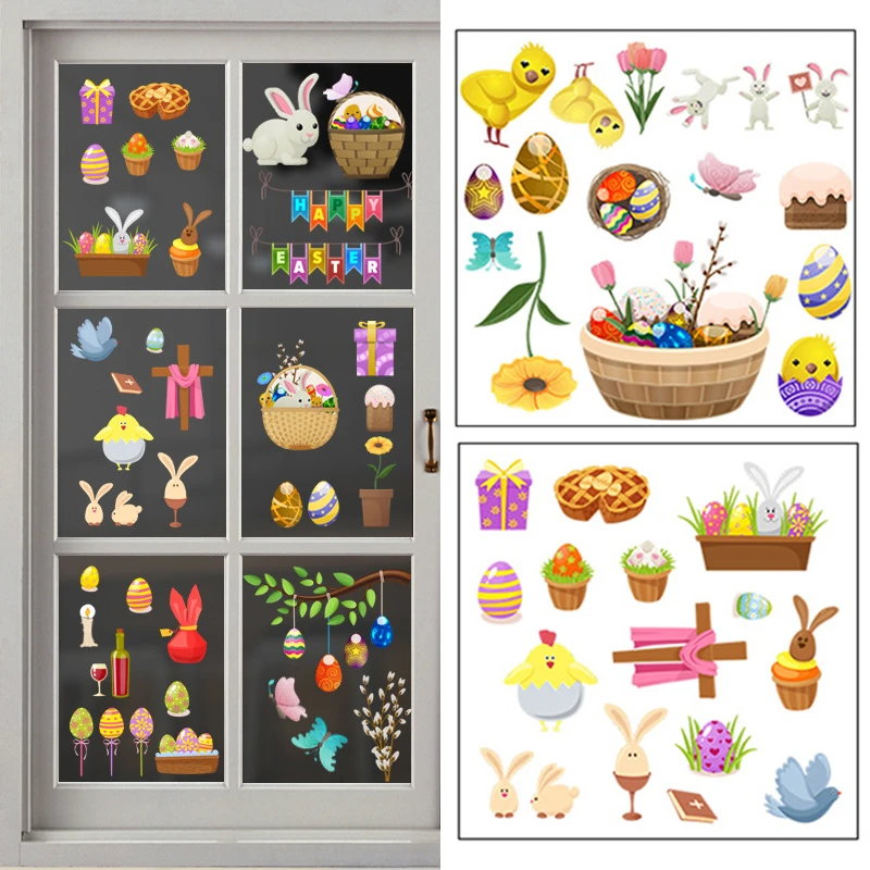 2022 New Bunny Egg Wall Stickers Decorative Glass Stickers Cartoon Cute Antibacterial Easter Stickers Fastival Deciration
2022 New Bunny Egg Wall Stickers Decorative Glass Stickers Cartoon Cute Antibacterial Easter Stickers Fastival Deciration