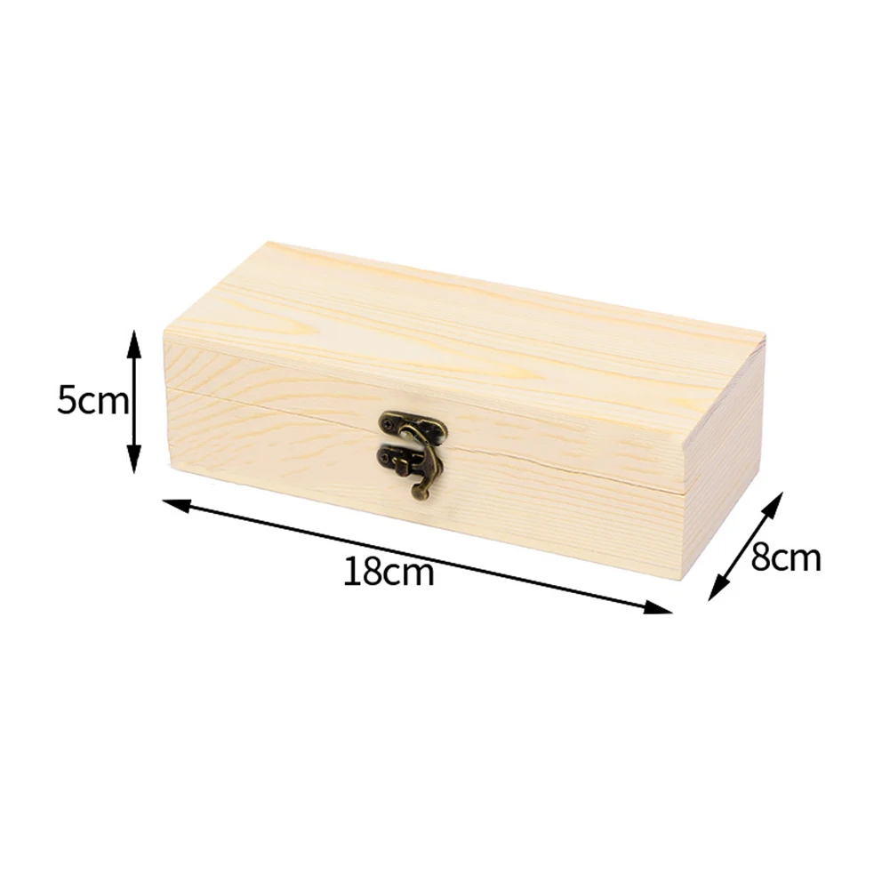 S/M/L Wooden Storage Box Square Hinged Jewelry Box Desktop Pine Wood Storage-Hand Decoration Wooden-Box Gift Box Craft-Containe
S/M/L Wooden Storage Box Square Hinged Jewelry Box Desktop Pine Wood Storage-Hand Decoration Wooden-Box Gift Box Craft-Containe