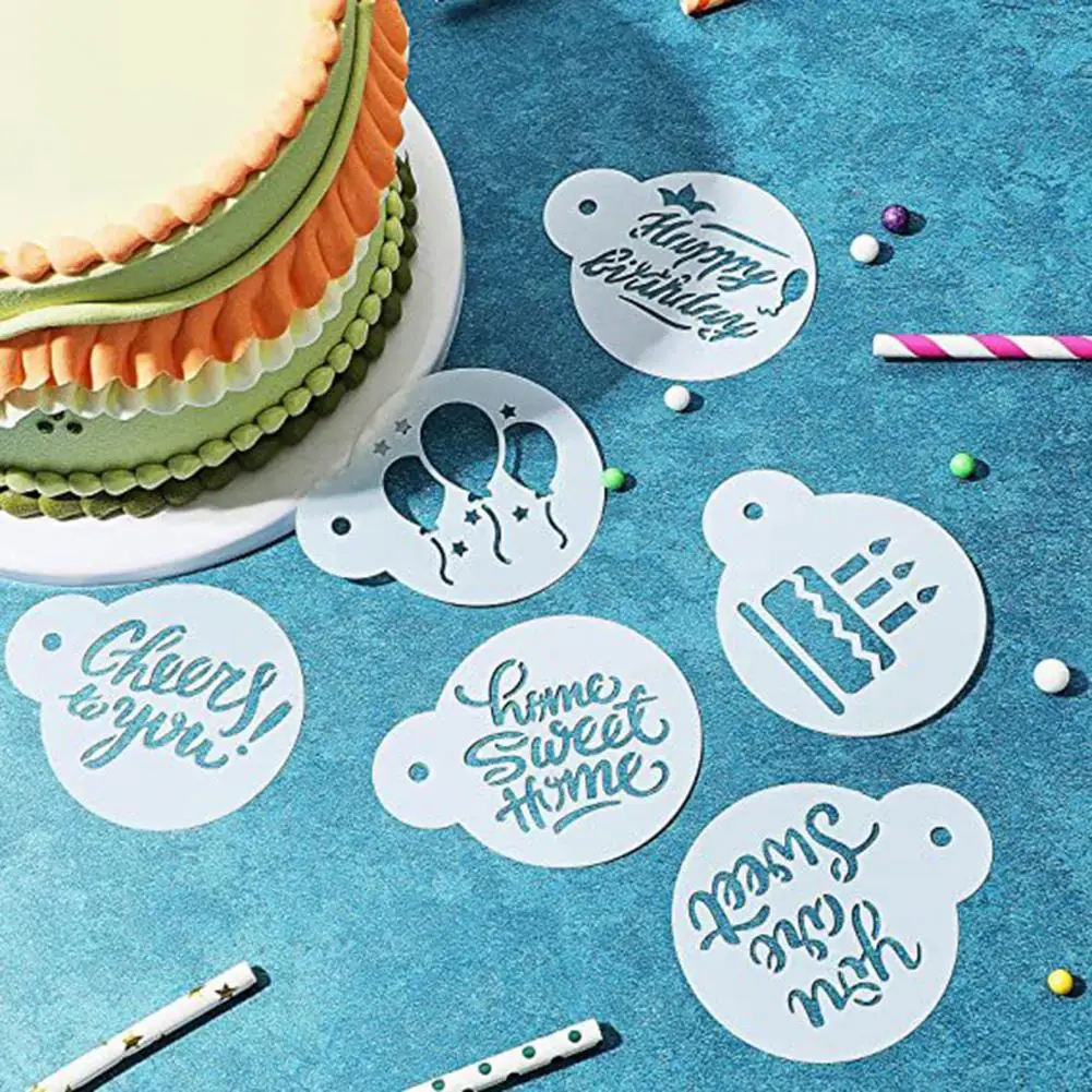 Reusable Cake Template Versatile Cake Flower Spray Molds 20 Reusable Food Grade Stencils for Coffee Decoration for Children
Reusable Cake Template Versatile Cake Flower Spray Molds 20 Reusable Food Grade Stencils for Coffee Decoration for Children