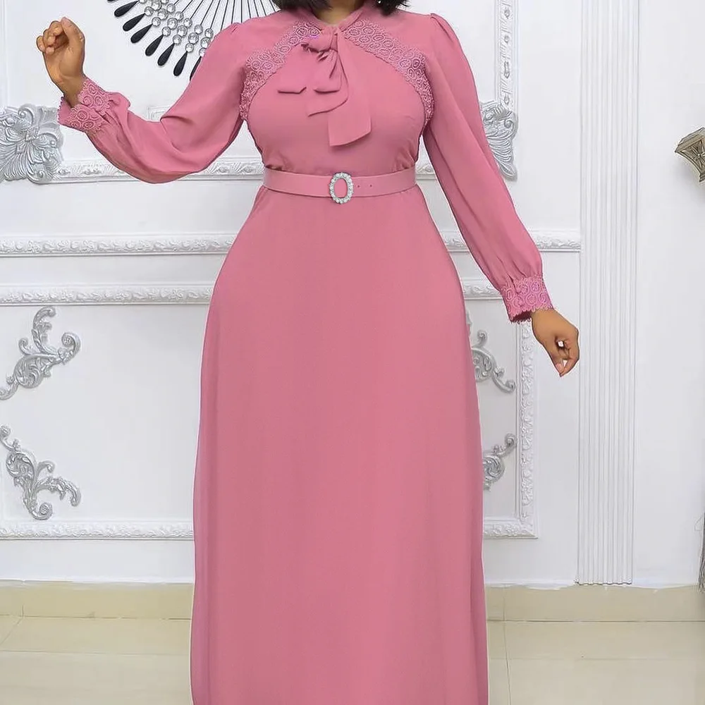 African Clothes African Dresses For Women 2022 Summer Fashion Women Long Sleeve O-Neck Long Robes Dress Muslim Fashion Abaya
African Clothes African Dresses For Women 2022 Summer Fashion Women Long Sleeve O-Neck Long Robes Dress Muslim Fashion Abaya