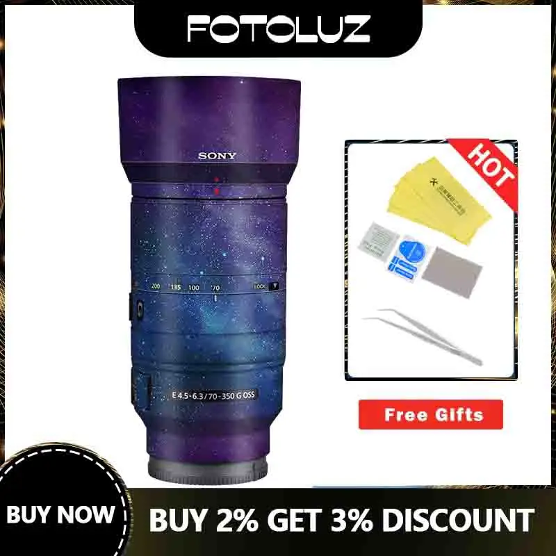 Sony FE 70-200mm f/2.8 GM Lens Skin Camera Lens Decal Sticker Wrap Film Protector Cover Case Anti-scratch Waterproof
Sony FE 70-200mm f/2.8 GM Lens Skin Camera Lens Decal Sticker Wrap Film Protector Cover Case Anti-scratch Waterproof