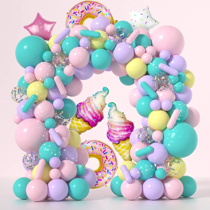 Pink Purple Confetti Latex Foil Balloons Garland Arch Set Donut Girls Birthday Party Baby Shower Wedding Decor
Pink Purple Confetti Latex Foil Balloons Garland Arch Set Donut Girls Birthday Party Baby Shower Wedding Decor