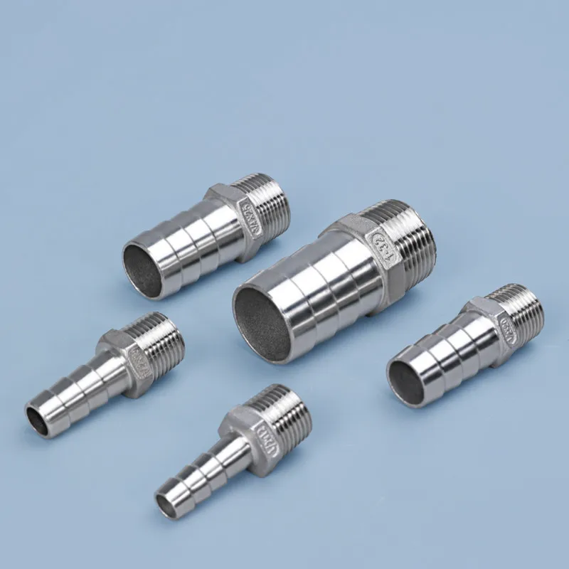 High Quality 1/2" 3/4" 1" NPT Male Thread 304 Stainless Steel Connector Durable Garden Hose Fittings 1PCS
High Quality 1/2" 3/4" 1" NPT Male Thread 304 Stainless Steel Connector Durable Garden Hose Fittings 1PCS