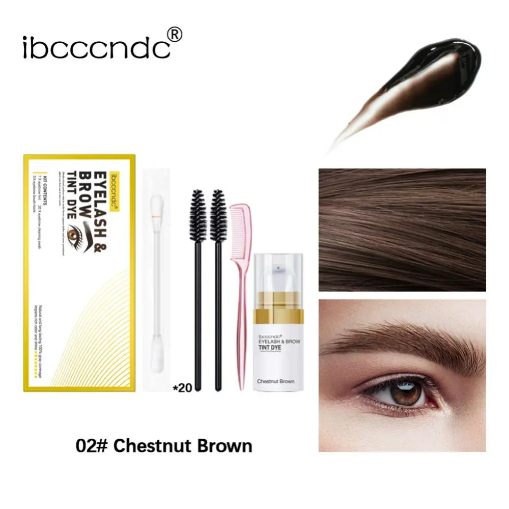 Ibcccndc Professional Eyelash Eyebrow Dye Tint Semi-permanent Fast Tint Easy Dye Gel Eyelash Brown Black Tint Kit Eyebrow Cream
Ibcccndc Professional Eyelash Eyebrow Dye Tint Semi-permanent Fast Tint Easy Dye Gel Eyelash Brown Black Tint Kit Eyebrow Cream