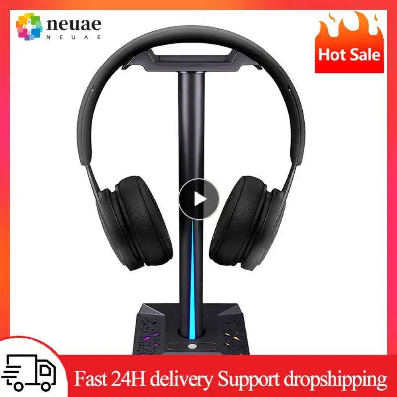 Desktop Game Headphone Accessories Rgb Headphone Holder Rgb Luminous With 3.5mm Audio Headphone Stand For Ps5 Accessories
Desktop Game Headphone Accessories Rgb Headphone Holder Rgb Luminous With 3.5mm Audio Headphone Stand For Ps5 Accessories
