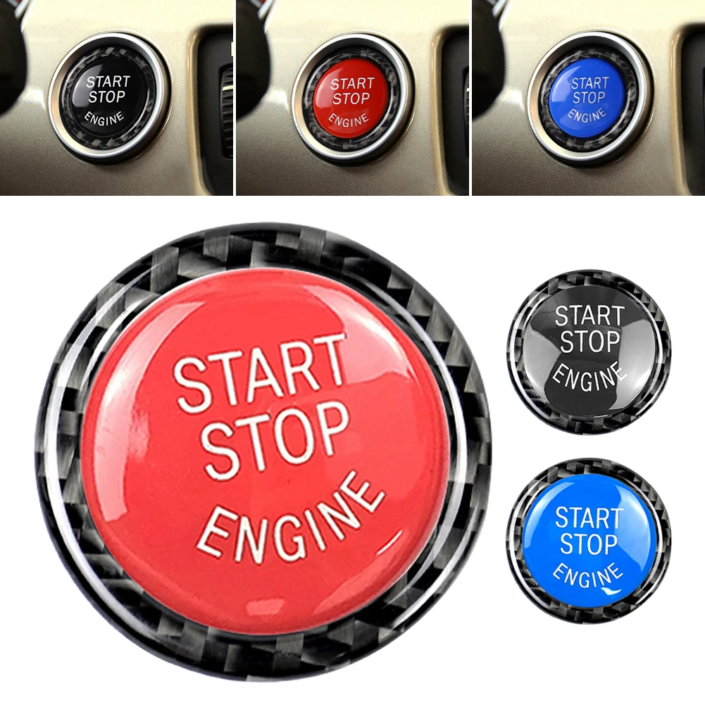 Carbon Fiber Car Engine Start Stop Button Cover Decorative Sticker For BMW E90 E92 E93 320i Car Interior Accessories
Carbon Fiber Car Engine Start Stop Button Cover Decorative Sticker For BMW E90 E92 E93 320i Car Interior Accessories