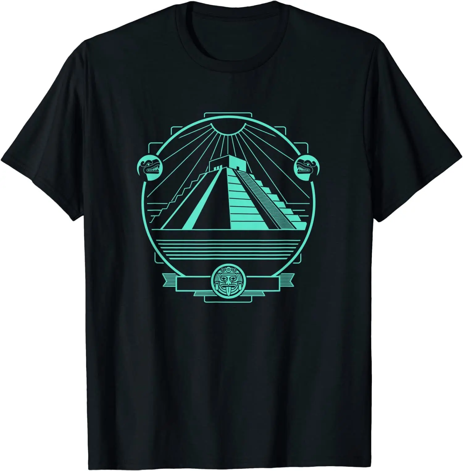 Ancient Mayan Aztec Temple Tees O-Neck Cotton T Shirt Men Casual Short Sleeve Tees Tops Streetwear
Ancient Mayan Aztec Temple Tees O-Neck Cotton T Shirt Men Casual Short Sleeve Tees Tops Streetwear