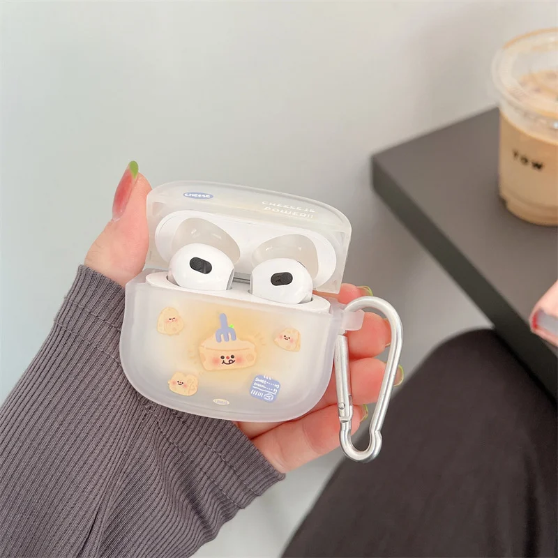 Чехол для наушников Airpods 1 2 Pro с маленькой талией, милый силиконовый нескользящий чехол с вилкой и рисунком сыра на английском языке для науш...
Чехол для наушников Airpods 1 2 Pro с маленькой талией, милый силиконовый нескользящий чехол с вилкой и рисунком сыра на английском языке для науш...
