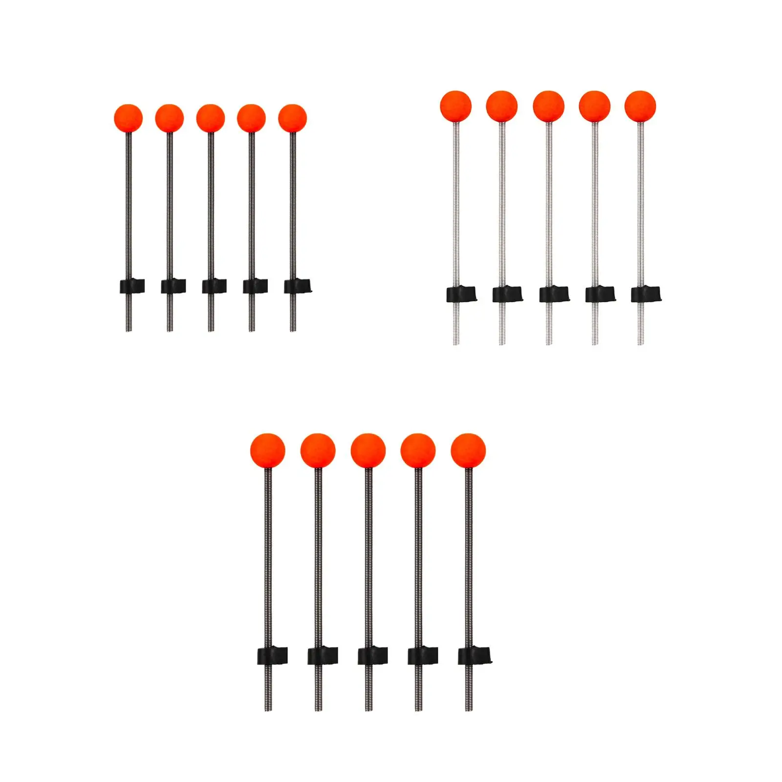 5 шт., рыболовная удочка из нержавеющей стали, с верхним наконечником
5 шт., рыболовная удочка из нержавеющей стали, с верхним наконечником