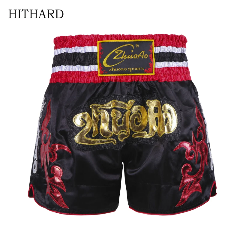 Thai Boxing Shorts Embroidery Muay Thai Shorts Kickboxing Fight Short Kids Women Men Martial Arts Grappling Training Uniform
Thai Boxing Shorts Embroidery Muay Thai Shorts Kickboxing Fight Short Kids Women Men Martial Arts Grappling Training Uniform