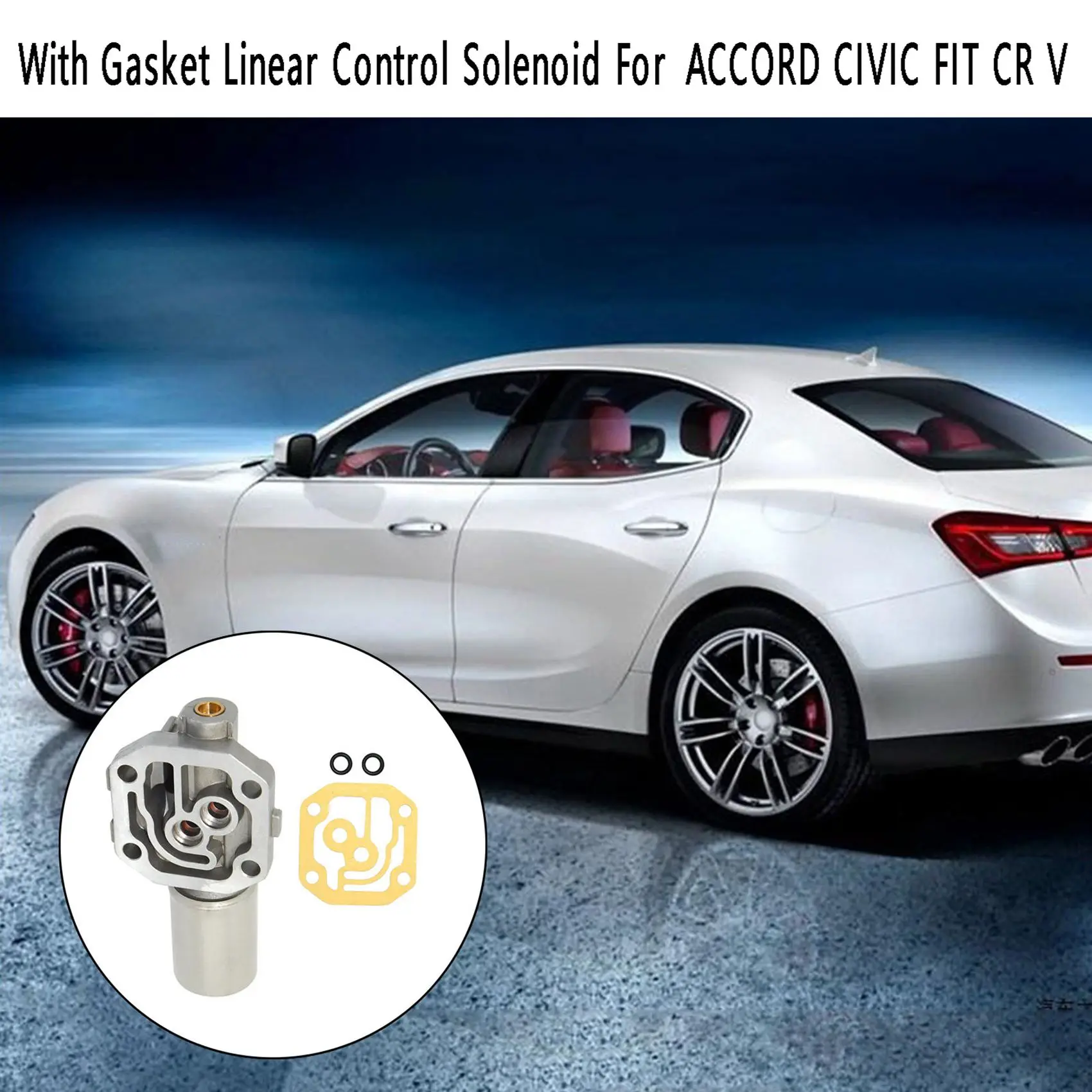 Automatic Transmission Solenoid Valve with Gasket Linear Control Solenoid 28250R90003 for Honda ACCORD CIVIC FIT CR V
Automatic Transmission Solenoid Valve with Gasket Linear Control Solenoid 28250R90003 for Honda ACCORD CIVIC FIT CR V