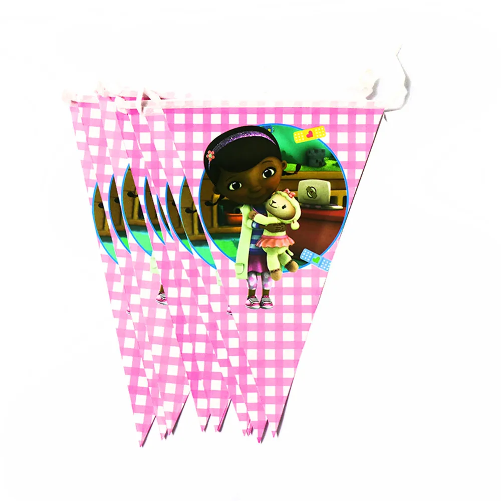 10pcs/lot 7inches Dottie McStuffins disposable Flags Dottie theme birthday party decorations Doc McStuffins paper plates 10pcs/
10pcs/lot 7inches Dottie McStuffins disposable Flags Dottie theme birthday party decorations Doc McStuffins paper plates 10pcs/
