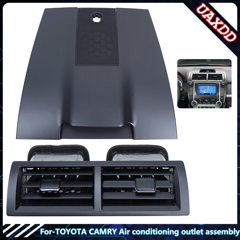 Для 2012-2013TOYOTA CAMRY панели часов черный кондиционер заднее сиденье защита от пыли