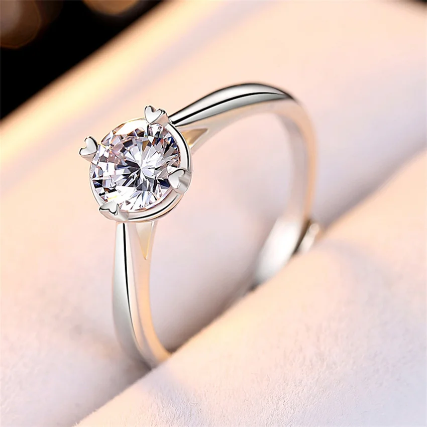Sherich Hot Selling Moissanite Heart Shape Simple Diamond Ring 925 Silver Woman Elegant Noble Anniversary Gift Girl Party Jewelr
Sherich Hot Selling Moissanite Heart Shape Simple Diamond Ring 925 Silver Woman Elegant Noble Anniversary Gift Girl Party Jewelr