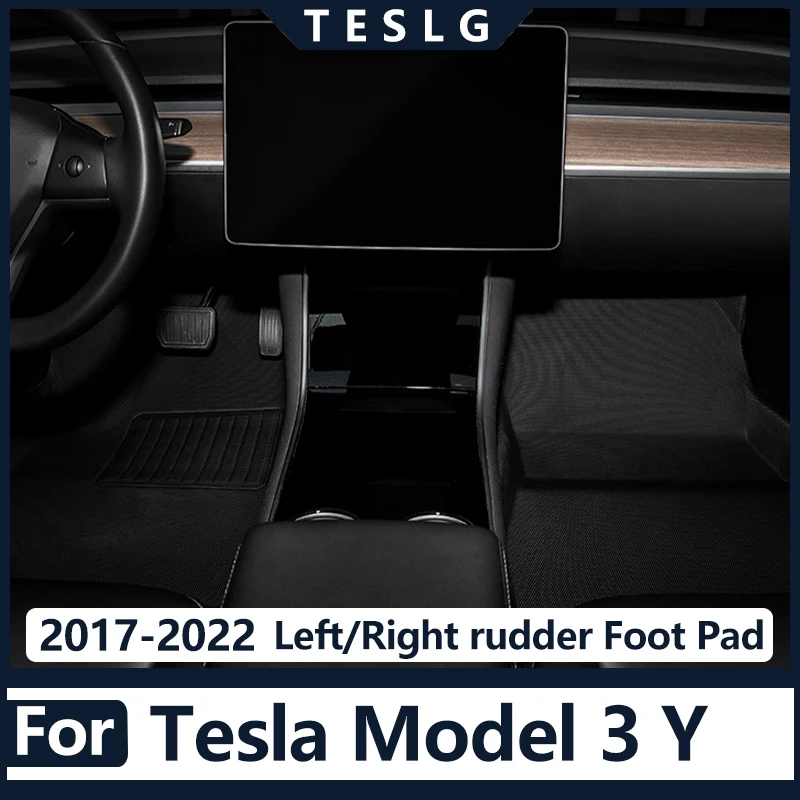 Автомобильный коврик для Tesla Model 3 Y, водонепроницаемый грязеотталкивающий нескользящий коврик, универсальная Специальная подставка для ног, аксессуары для интерьера
Автомобильный коврик для Tesla Model 3 Y, водонепроницаемый грязеотталкивающий нескользящий коврик, универсальная Специальная подставка для ног, аксессуары для интерьера