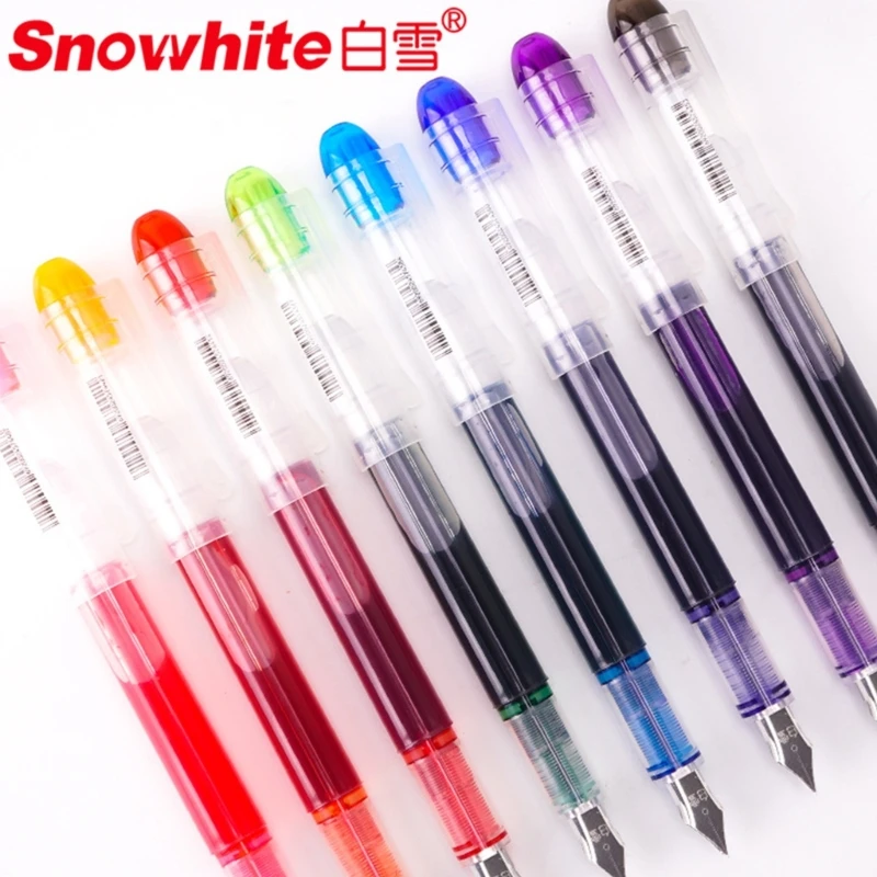 2023 New Student Writing Tip Fountain Pen Large Capacity Smooth Pen Practice Pen Art Stationery Supplies
2023 New Student Writing Tip Fountain Pen Large Capacity Smooth Pen Practice Pen Art Stationery Supplies
