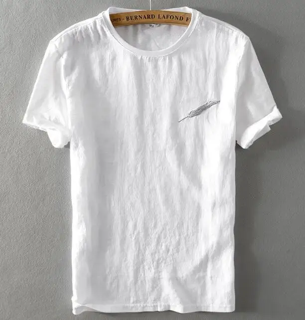 New Summer Men's Solid Color Embroidered Short-Sleeve Round Colar Cotton Blend T-Shirt ABD430
New Summer Men's Solid Color Embroidered Short-Sleeve Round Colar Cotton Blend T-Shirt ABD430