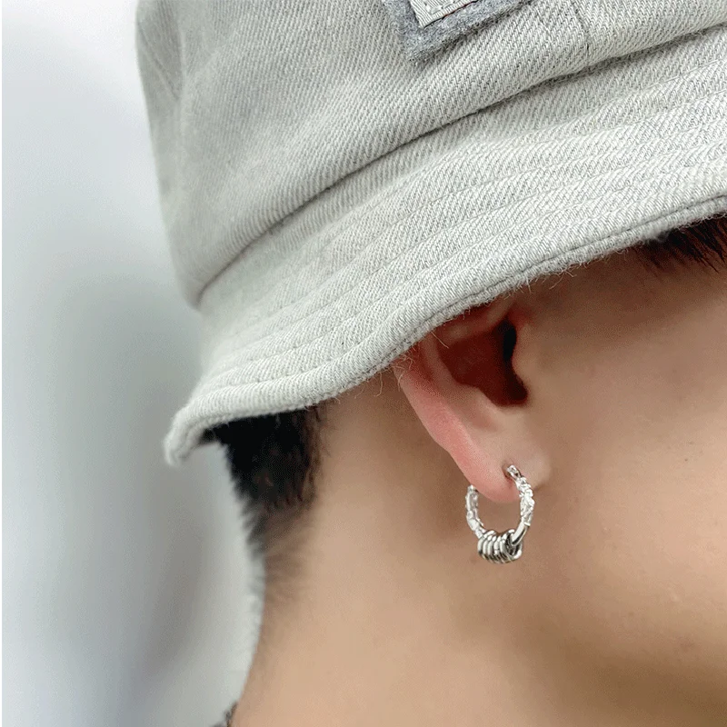 Hip Hop Male Hoop Earrings for Teens 2022 Trend New Hypoallergenic S925 Sliver Needle Party Jewelry Man Retro Dangle Earrings
Hip Hop Male Hoop Earrings for Teens 2022 Trend New Hypoallergenic S925 Sliver Needle Party Jewelry Man Retro Dangle Earrings