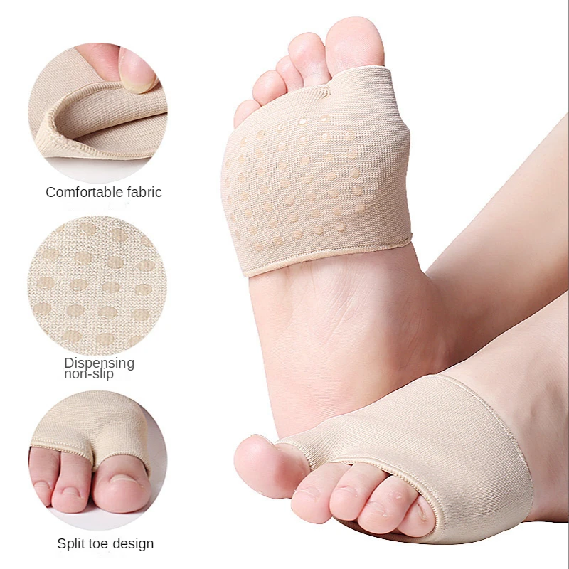 2pcs Adhesive Non-slip Mat for Men and Women Thickened Breathable Pain-proof Foot Cocoon Front Foot Toe Valgus Feet Care Tools
2pcs Adhesive Non-slip Mat for Men and Women Thickened Breathable Pain-proof Foot Cocoon Front Foot Toe Valgus Feet Care Tools