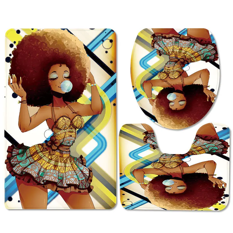 Bathroom Three-piece Bathroom Absorbent Non-slip Mat Living Room Floor Mat Bedroom Floor Mat Home Decoration
Bathroom Three-piece Bathroom Absorbent Non-slip Mat Living Room Floor Mat Bedroom Floor Mat Home Decoration