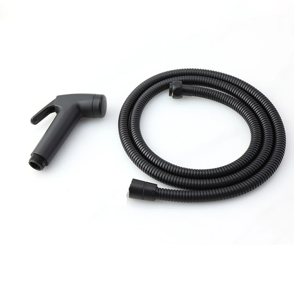 Black Handheld Bidet Spray Gun ABS Shower Head Sprayer Set Toilet Faucet Shower Bidet Hose For Shower Bathroom Accessries
Black Handheld Bidet Spray Gun ABS Shower Head Sprayer Set Toilet Faucet Shower Bidet Hose For Shower Bathroom Accessries