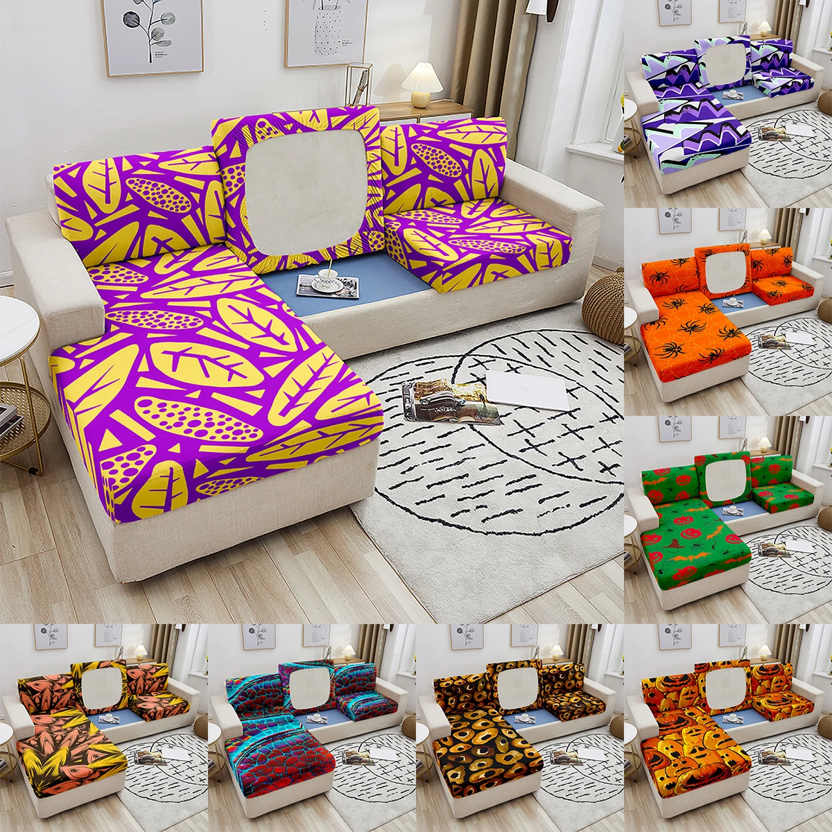 Geometric Sofa Seat Cushion Cover Elastic Sofa Cushion Cover For Living Room Stretch Removable Sofa Seat Slipcover 1/2/3/4 Seats
Geometric Sofa Seat Cushion Cover Elastic Sofa Cushion Cover For Living Room Stretch Removable Sofa Seat Slipcover 1/2/3/4 Seats