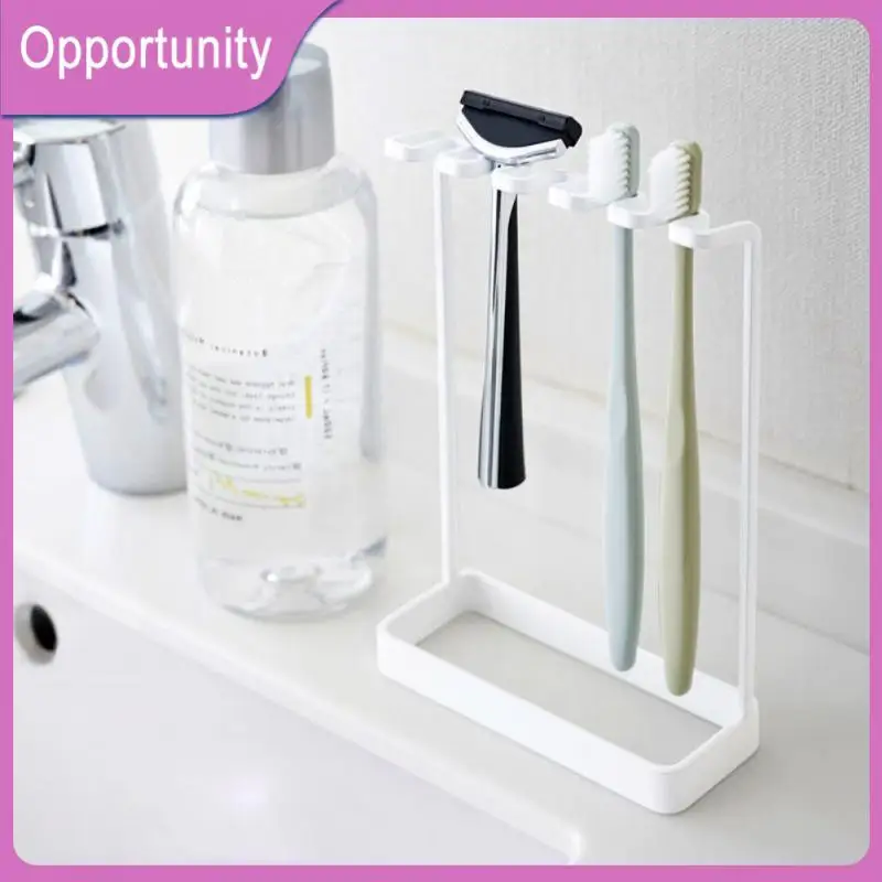 Bathroom Accessories Stainless Steel Vertical Toothbrush Holder Toothpaste Storage Rack Shaver Bathroom Organizer Tools
Bathroom Accessories Stainless Steel Vertical Toothbrush Holder Toothpaste Storage Rack Shaver Bathroom Organizer Tools