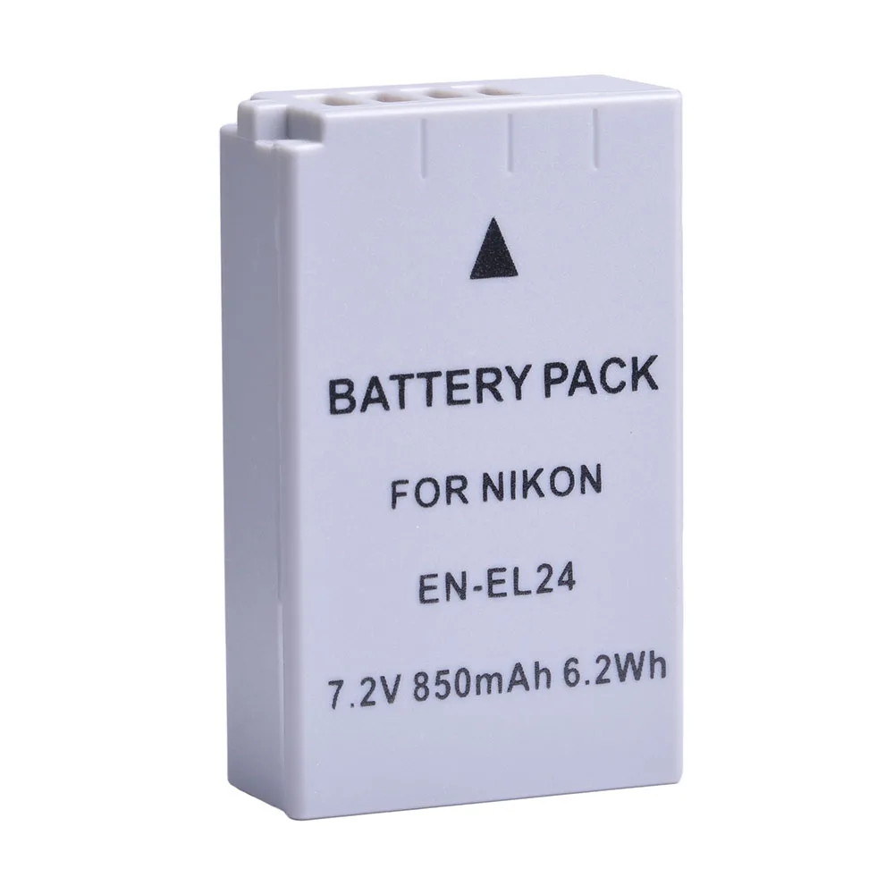 

1pcs EN-EL24 Digital Battery 850mAh EN EL24 ENEL24 Rechargeable Camera For Nikon 1 J5 1J5 DL18-50 DL24-85 Cameras