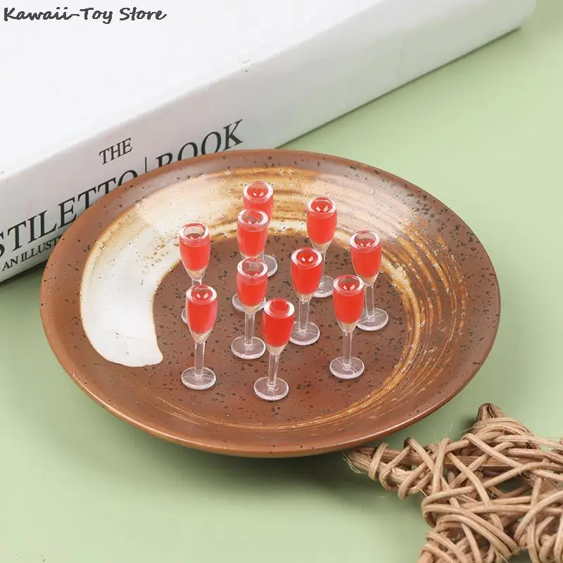 2Pcs Mini Red Wine Cup Simulation Furniture Wine Glass Goblet For Doll House Decoration 1/12 Dollhouse Miniature Accessories
2Pcs Mini Red Wine Cup Simulation Furniture Wine Glass Goblet For Doll House Decoration 1/12 Dollhouse Miniature Accessories