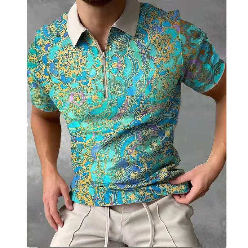 New Men's Fashion Summer Polo Shirt Floral 3D Print Short Sleeve Polo Shirt Harajuku Street Leisure Sports T-shirt Tops
New Men's Fashion Summer Polo Shirt Floral 3D Print Short Sleeve Polo Shirt Harajuku Street Leisure Sports T-shirt Tops