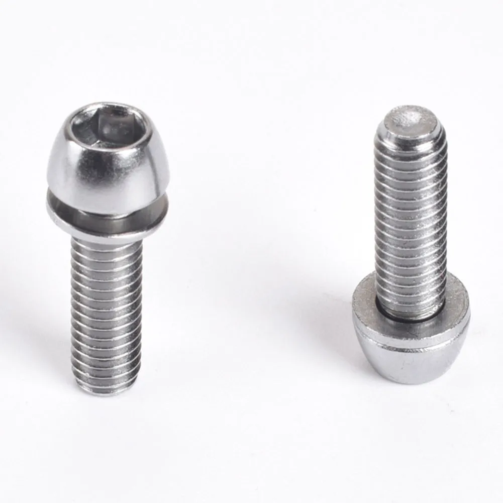 6Pcs Mountain Bicycle Stem Bolts M5/M6*20mm MTB Road Bike Headset Stem Screws High-Precision Steel Cycling Derailleur Nuts Parts
6Pcs Mountain Bicycle Stem Bolts M5/M6*20mm MTB Road Bike Headset Stem Screws High-Precision Steel Cycling Derailleur Nuts Parts