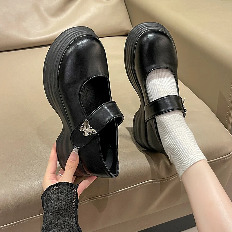Women's Shoes Platform British Style Oxfords Female Footwear Clogs Summer Preppy Leather Dress New Rome Hook & Loop Rubber Med P
Women's Shoes Platform British Style Oxfords Female Footwear Clogs Summer Preppy Leather Dress New Rome Hook & Loop Rubber Med P