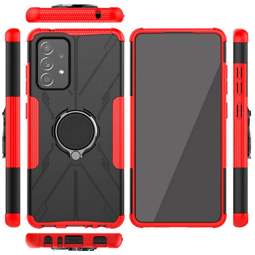 Shockproof Case for Samsung Galaxy A52s 5G Ring 360 Protect Stand Back Cover for Galaxy A12 Case A32 A 22 03 02 s A72 A 52 Funda
Shockproof Case for Samsung Galaxy A52s 5G Ring 360 Protect Stand Back Cover for Galaxy A12 Case A32 A 22 03 02 s A72 A 52 Funda