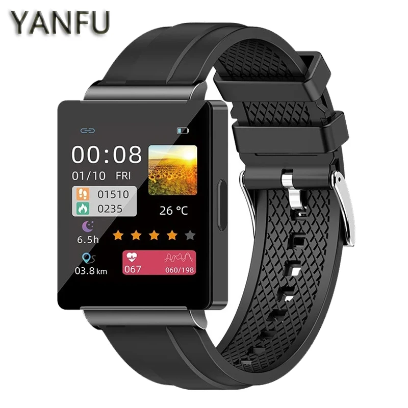 KS01 Smart Watch Men Women Heart Rate Monitor Watch Temperature Smartwatch Waterproof Fitness Tracker Bracelet For Android IOS
KS01 Smart Watch Men Women Heart Rate Monitor Watch Temperature Smartwatch Waterproof Fitness Tracker Bracelet For Android IOS